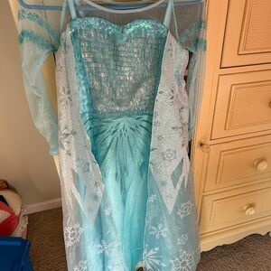 Disney Elsa Princess Dress Costume